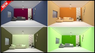 Top 10 Wall Colour Ideas For Living Room In 2022 Catalogue  Gopal Home Decor [upl. by Gehlbach]