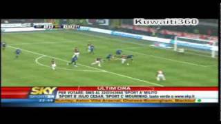 Inter Milan Vs AC Milan 20 all goals Highlights 2412010 [upl. by Eenolem702]