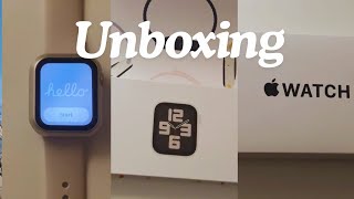 Apple Watch SE 2 Unboxing  Accessories with timestamps [upl. by Nnyw792]