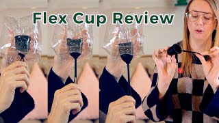 Flex Cup Review  Removes like a tampon [upl. by Ortrud]