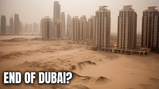 Shocking See How Dubai is devoured by water The wrath of God [upl. by Jurkoic]