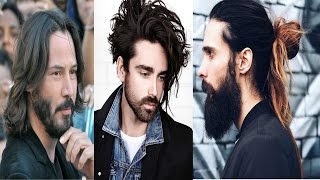 Top 15 New Long Hairstyles For Men 20172018  Mens Long HairstylesampHaircuts 20182019 [upl. by Warthman141]