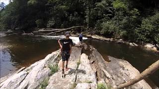 20140716 Adams Family at Burrells Ford Campground SC [upl. by Lyrehc]