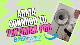 Arma el Ventimax Pro de Betterware 🤩 [upl. by Leopoldeen]