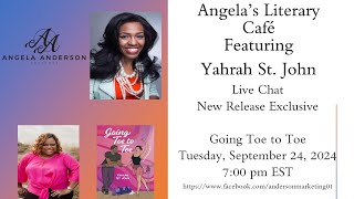 Angelas Literary Cafe with Yahrah St John [upl. by Einotna]