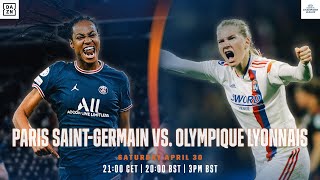 PSG vs Olympique Lyonnais  Demifinale Retour De L’UEFA Women’s Champions League [upl. by Taft]