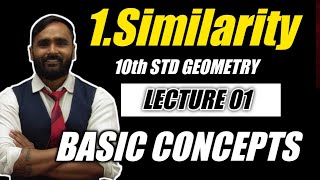 10th GEOMETRY  SIMILARITY  BASIC CONCEPTS  LECTURE 01  RAHUL GIRI SIR [upl. by Ayekim]