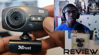 Trust Full HD Webcam UnboxingReviewVideo Test [upl. by Grados137]