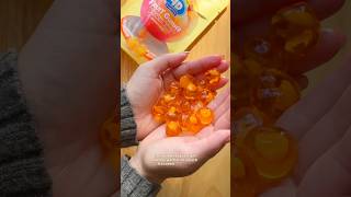 Trying Amos 4D Peach Gummy Bursts 🍑 gummy gummies candy [upl. by Eednak]