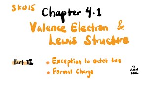 Exceptions to Octet Rule  Formal Charge  SES Chapter 71 Part III  SDS Chapter 41 Part III [upl. by Eiromem]