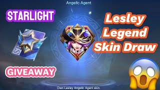 LESLEY LEGEND SKIN DRAW AND STARLIGHT GIVEAWAY [upl. by Neerhtak]