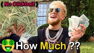 Jake Paul Made This Much Money From Tyron Woodley Fight 😮🤑 [upl. by Wane847]