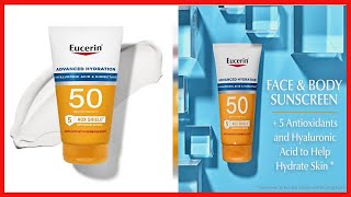 Great product  Eucerin Sun Advanced Hydration SPF 50 Sunscreen Lotion 5 Fl Oz Tube [upl. by Sherj]