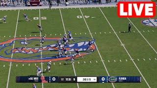 NCAAF LIVE🔴 Ole Miss Rebels vs Florida Gators  Week 13 Full Game  2024 College Football 25 [upl. by Neahs]