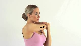 How to stretch the mid deltoid muscle [upl. by Brest]