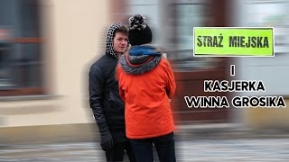 Straż miejska i kasjerka winna grosika  LukasTV [upl. by Malan]