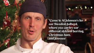 Al Johnsons Traditional Swedish Julbord 2019 [upl. by Dnaltiac]