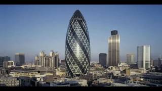 30 St Mary Axe Gherkin Tower Beautiful Tower in London UK [upl. by Amelia]