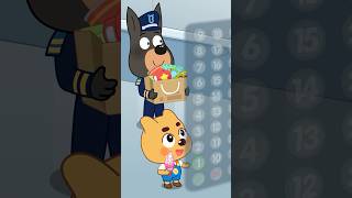 Kids Learn Elevator Safety Rules sherifflabrador shorts [upl. by Aniroc528]