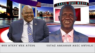 Debate between Abraham Awolich and Ateny Wek [upl. by Jeff]