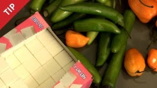 How to Soothe the Burn of a Hot Pepper  CHOW Tip [upl. by Yenaffit]