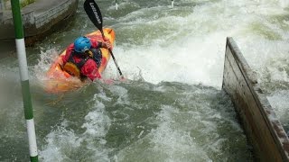 Wildwasser KajakAugsburg EiskanalKayak Brothers [upl. by Esten]