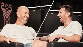 WHEN ZINEDINE ZIDANE MET LIONEL MESSI [upl. by Mina]