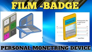 FILM BADGE DOSIMETER DETECTION DEVICE  PERSONAL MONETRING DEVICE [upl. by Laney]