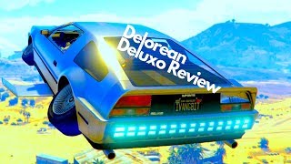 Delorean Deluxo Review GTA 5 The Doomsday Heist Update DLC [upl. by Noffihc]