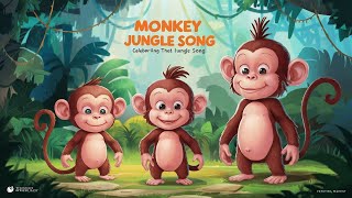 Monkey Song  Jungle Monkey  Nursery Rhymes [upl. by Redla]