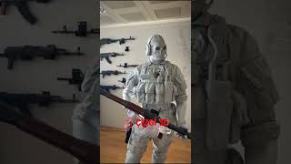 Tamamı 3d yazıcılar ile üretilmiş olan ghost figürümüz 3dprinting airsoft 3d 3dart modeling [upl. by Baillie]