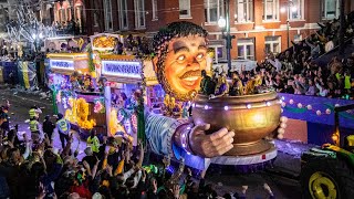 Krewe of Bacchus 2023 Rendezvous Coverage by WWLTV [upl. by Braca22]