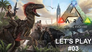 GG  ARK  Survival Evolved  Lets Play 03 Le retour du fail [upl. by Aiekahs111]