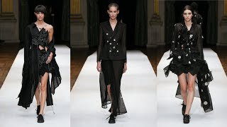 Yohji Yamamoto Womens Spring Summer 2024 Fashion Show  Paris Fashion Week [upl. by Ogait]