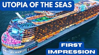 Utopia of the Seas 9124 Our First Impression What We Really Think [upl. by Solange]