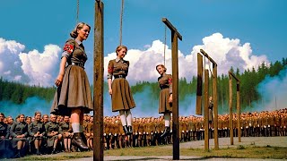 The Infamous Executions of Nazi Female Guards after World War II [upl. by Wittie845]