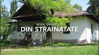 Din strainatate  Mihai Eminescu [upl. by Tatia]