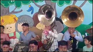 BANDA ENCINERA  EL ALACRÁN TUMBADO CAÑA  FIESTA A LA SANTA CRUZ DE PINTO [upl. by Dahle]