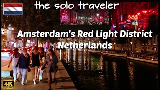 Amsterdams Red Light District 4K walking tour 2024 Explore the hidden part De Wallen Netherlands [upl. by Madi]