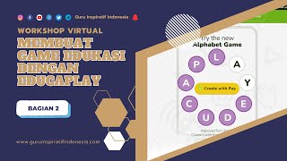 MEMBUAT GAME EDUKASI DENGAN EDUCAPLAY [upl. by Auberbach]