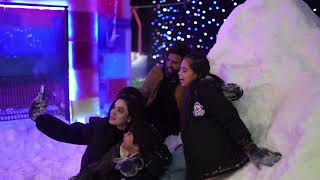 LAHORE MEIN BARAF Pakistan’s 1st Indoor Snow Park now in Lahore [upl. by Gitlow]