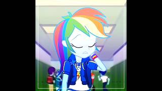 sometimes its hard 2 face reality original idearainbow dash edit ANI [upl. by Ajnotal990]