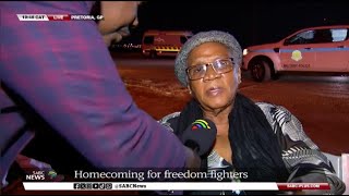 Family member welcomes repatriation of the remains of liberation fighters back to SA [upl. by Eilrebmik]