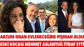 ARZUM ONAN EVLENECEĞİNE PİŞMAN OLDU ESKİ KOCASI MEHMET ASLANTUĞ İTİRAF ETTİ GİTME SİBEL SEDA SAYAN [upl. by Ahsiekat319]