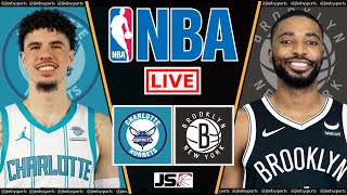 Hornets vs Nets  NBA Live Scoreboard 2023 [upl. by Siriso]