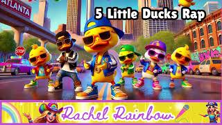 5 Little Ducks  Ms Rachel Rainbow  Pop Songs For Littles  Toddler Learning [upl. by Aksoyn]