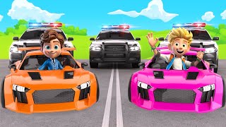 Cops CHASE Us In 5000Hp RACE SUPERCARS [upl. by Einnaffit578]