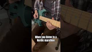 Guitar improv over Heilung  Traust Thanks Dave shorts guitar improv [upl. by Bala]