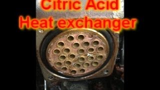 Heat exchanger Citric Acid [upl. by Gibeon865]