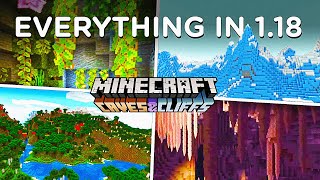 Everything New in Minecraft 118 Update Caves and Cliffs Part 2 [upl. by Eillak]